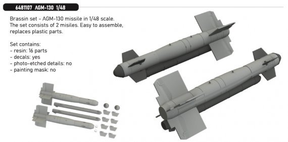 Brassin 1/48 AGM-130