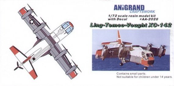 1/72 Ling-Temco-Vought XC-142