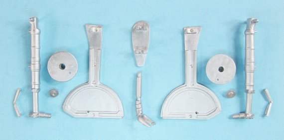 1/24 Messerschmitt Bf-109E Landing Gear