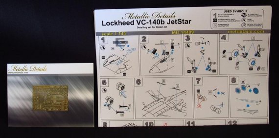 1/144 Lockheed VC-140B Jetstar