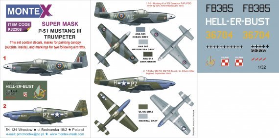 1/32 North-American P-51B Mustang III