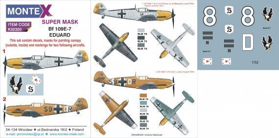 1/32 Messerschmitt Bf 109E-7