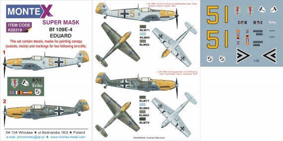 1/32 Messerschmitt Bf 109E-4