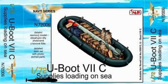 CMK 1/72 U-Boot Type VIIc Accessoires Chargement