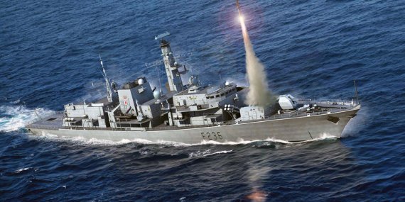 1/700 Hms Montrose F236 Type 23 Frigate