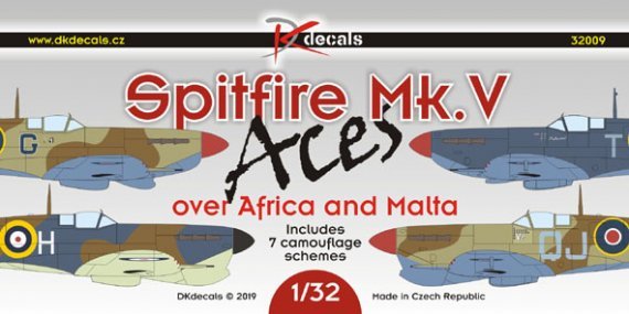 1/32 Spitfire Mk.V ACES ov.Malta/Africa