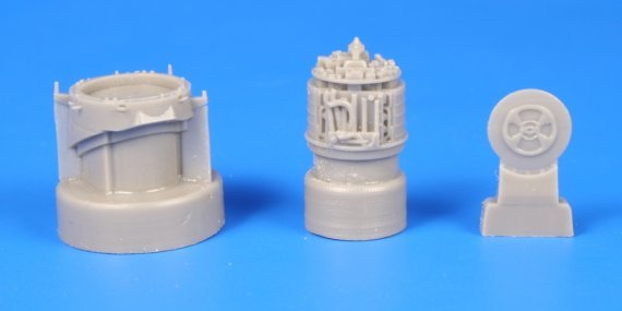 1/72 Mirage F.1 Cyrano IV Radar with Uncovered Scanner Dish