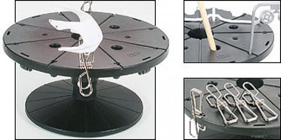 Spray-work painting stand set turntable