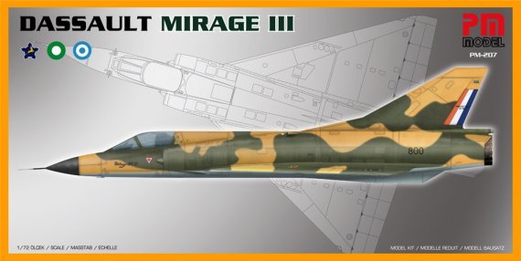 1/72 Dassault Mirage Iiiea / Dagger