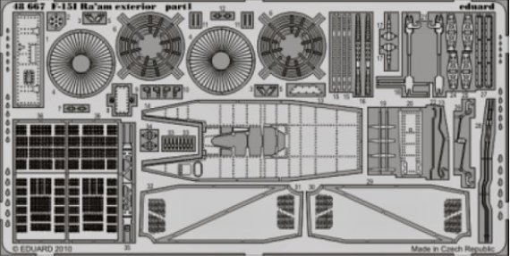 1/48  F-15I Ra'aM exterior (ACAD)