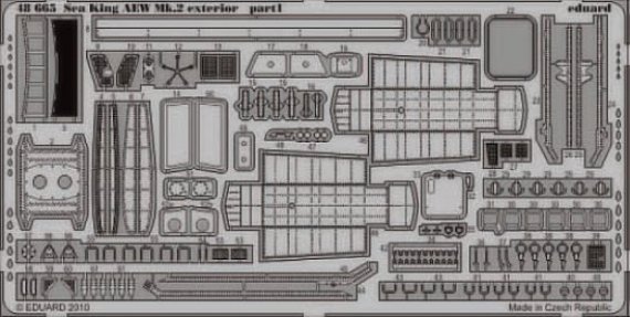 1/48 Sea King AEW Mk.2 exterior (HAS)