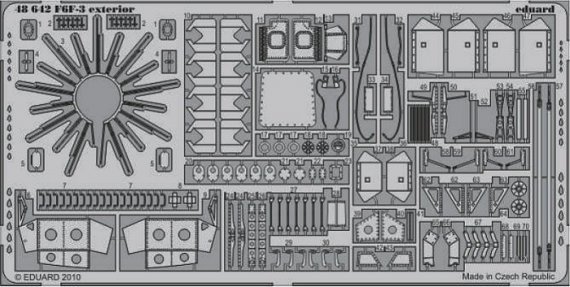 1/48 F6F-3 exterior (HOBBYB)