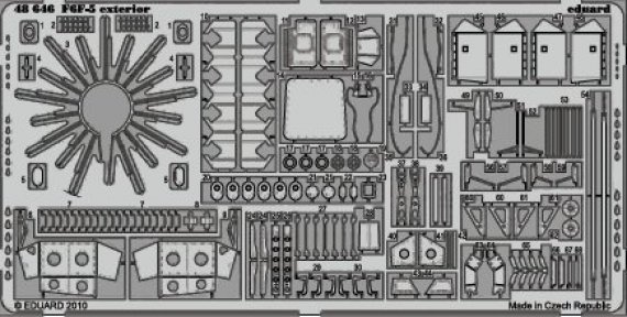 1/48 F6F-5 exterior (HOBBYB)