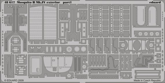 1/48 Mosquito B Mk.IV exterior (REV)