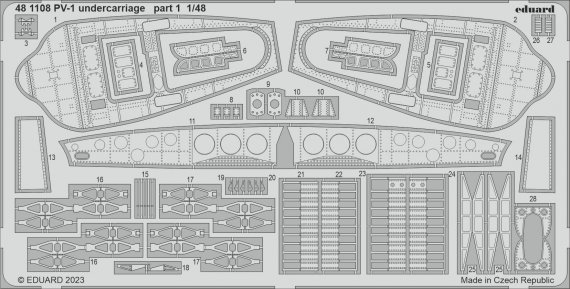 1/48 SET PV-1 undercarriage