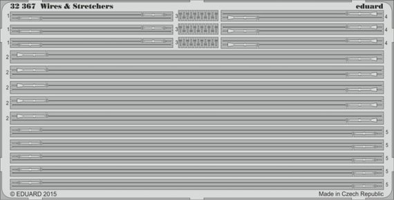 1/32 Wires & Stretchers STEEL