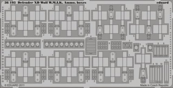 1/35 Defender XD Wolf W.M.I.K. Ammo Boxes (Hobby Boss)