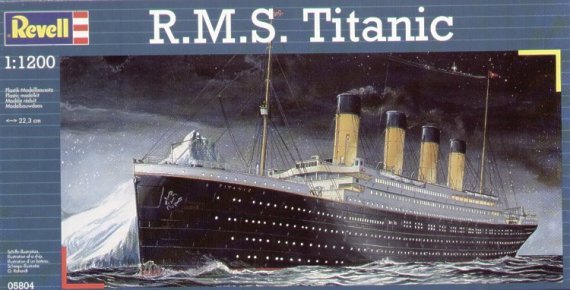 Revell 1/1200 R.M.S Titanic Schiffsmodell