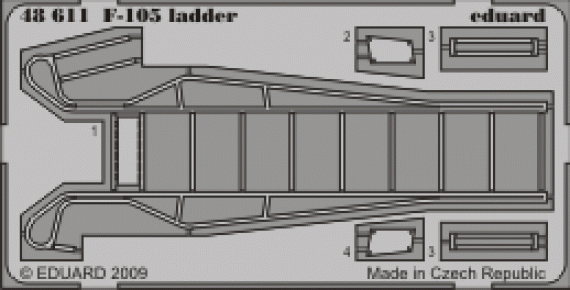 Eduard F-105 ladder