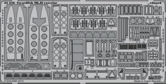1/32 SET Swordfish Mk.II exterior (TRUMP)