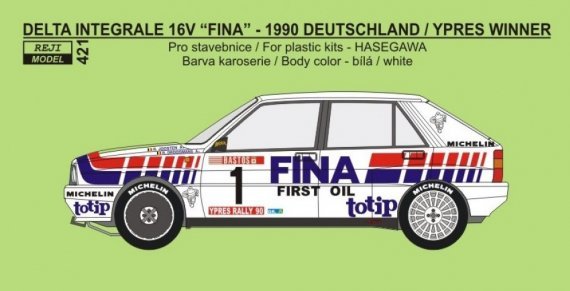 1/24 Delta HF Integrale 16V 1990 Deutschland/Ypres