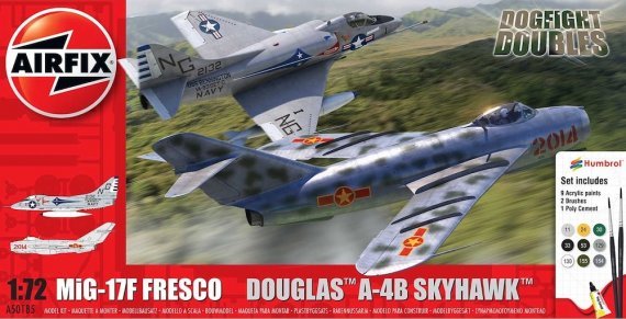 1/72 Mikoyan MiG-17F & Douglas A-4E Skyhawk Dogfight Double