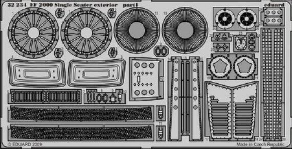 1/32 EF 2000 Single Seater exterior (TRUMP)