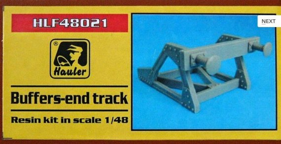 1/48 Buffers-end track (resin kit)