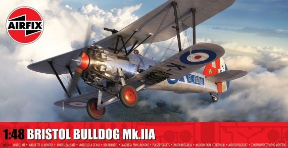 Airfix Bristol Bulldog Mk.IIA 1/48 Maquette Avion
