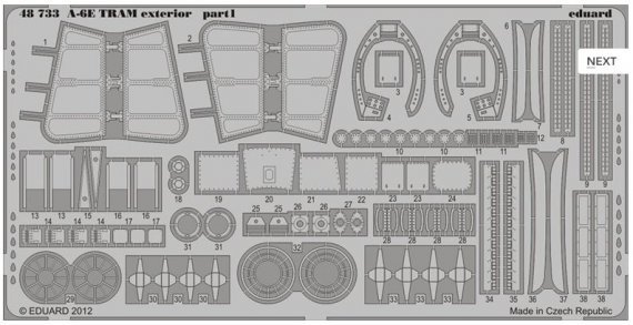 1/48 A-6E TRAM exterior (KIN)