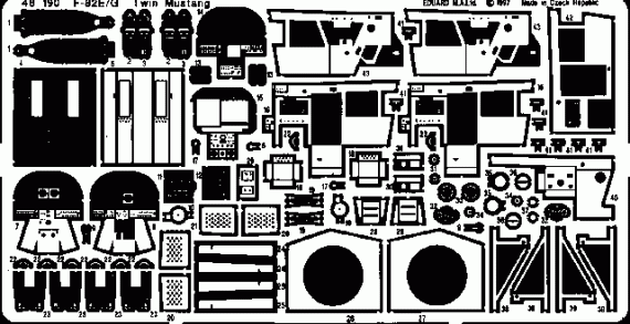 F-82E/G Twin Mustang  (MOC)