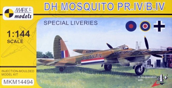 1/144 DH Mosquito PR.IV/B.IV Special Liveries