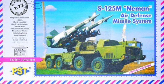 1/72 S-125M NEMAN Air Defense Missile System