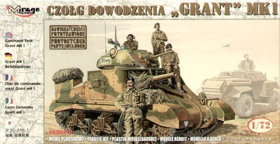 1/72 Grant Mk.I command tank