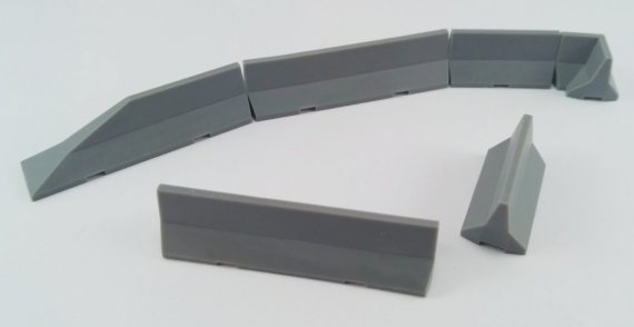 1/48 Concrete barriers
