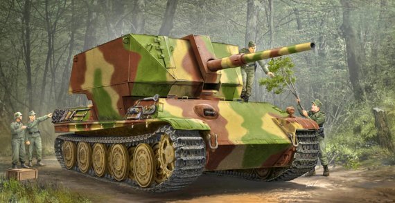 1/35 Flakpanther with 8.8cm FlaK41