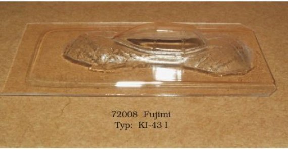 1/72 Vacu Canopy Ki-43 I Hayabusa (FUJI)