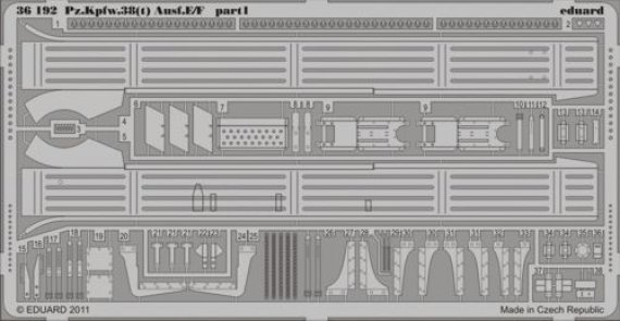 1/35 Pz.Kpfw.38(t) Ausf.E/F (TRUMP)