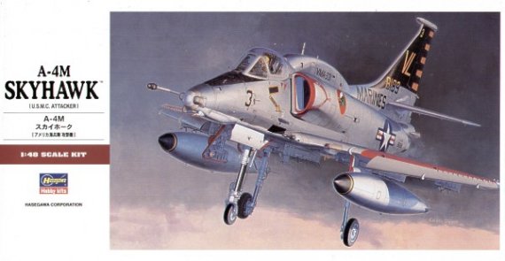 1/48 Douglas A-4M Skyhawk with decals for for USMC VMAA-331 Bumb