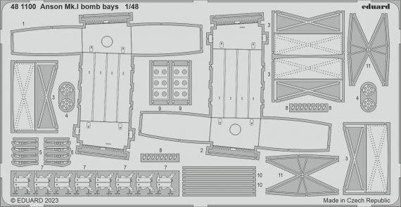 1/48 SET Anson Mk.I bomb bays