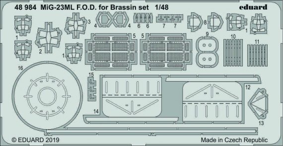 SET MiG-23ML F.O.D. for Brassin set