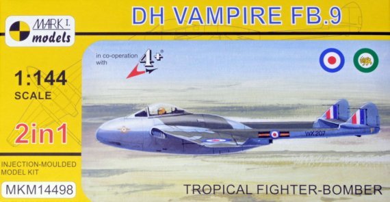 1/144 DH Vampire FB.9 Tropical Fighter