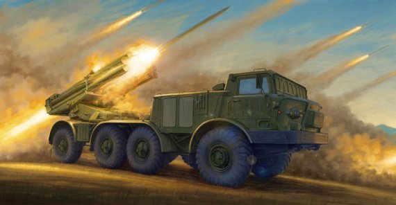 1/35 Soviet 9P140 TEL of 9K57 Uragan Launch Rocket System