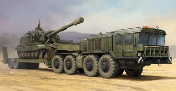 1/35 Soviet KZKT-7428 Rusich Tank Transporter