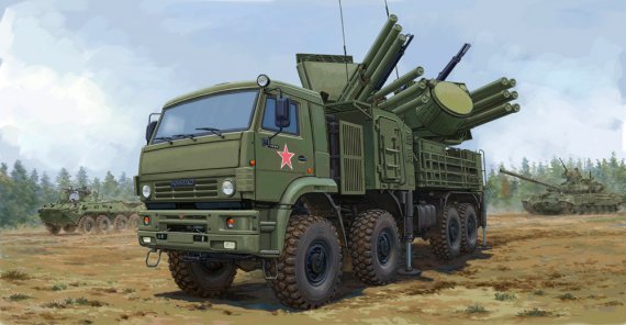 1/35 Russian 72V6E4 Combat Vehicle of 96K6 Pantsir-S1 ADMGS
