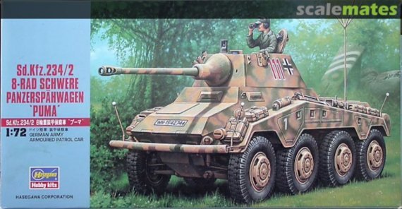 1/72 Sd.Kfz. 234/2 8-Rad Schwere Panzerspahwagen Puma