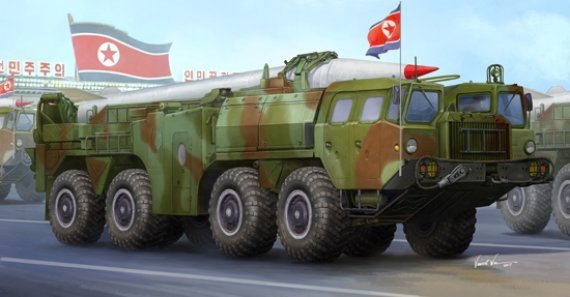 1/35 DPRK Hwasong-5 Short-range Tactical Ballistic Missile