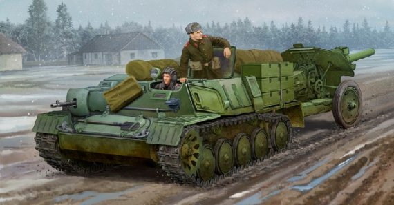 1/35 Soviet AT-P Artillery tractor