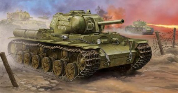 1/35 Russian KV-8S Soviet Heavy Tank