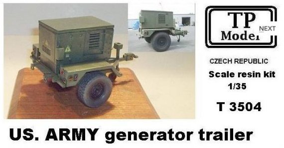 1/35 U.S. Army Generator Trailer